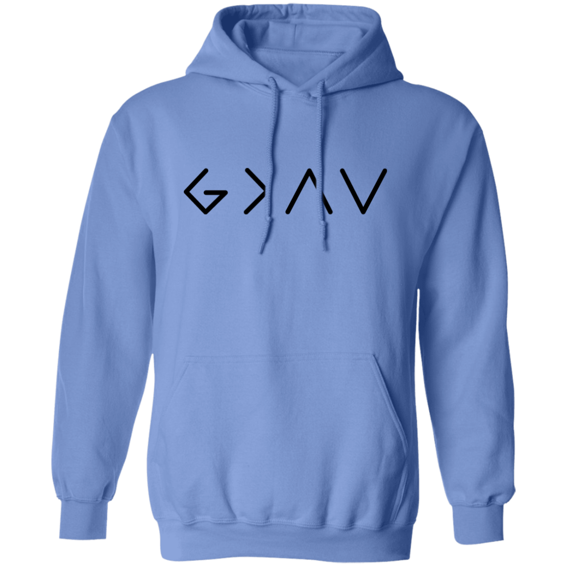 GOD IS GREATER THAN THE HIGHS AND LOWS | Pullover Hoodie