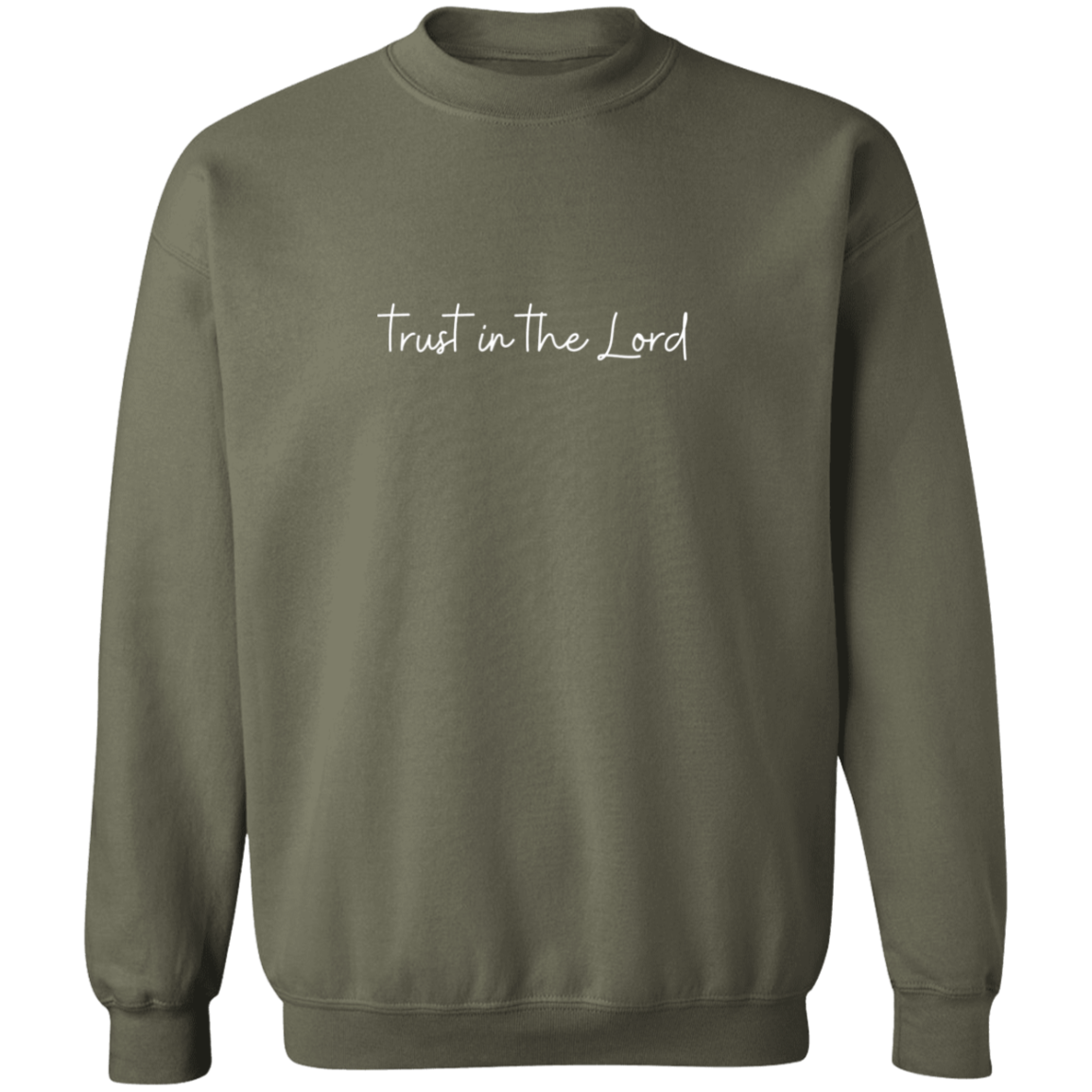 Trust in the Lord Sweatshirt Christian Sweatshirts Christian Gift Faith Sweatshirt Jesus Sweater