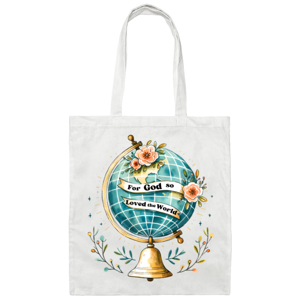 For God So Loved The World | Tote Bag