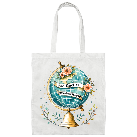 For God So Loved The World | Tote Bag