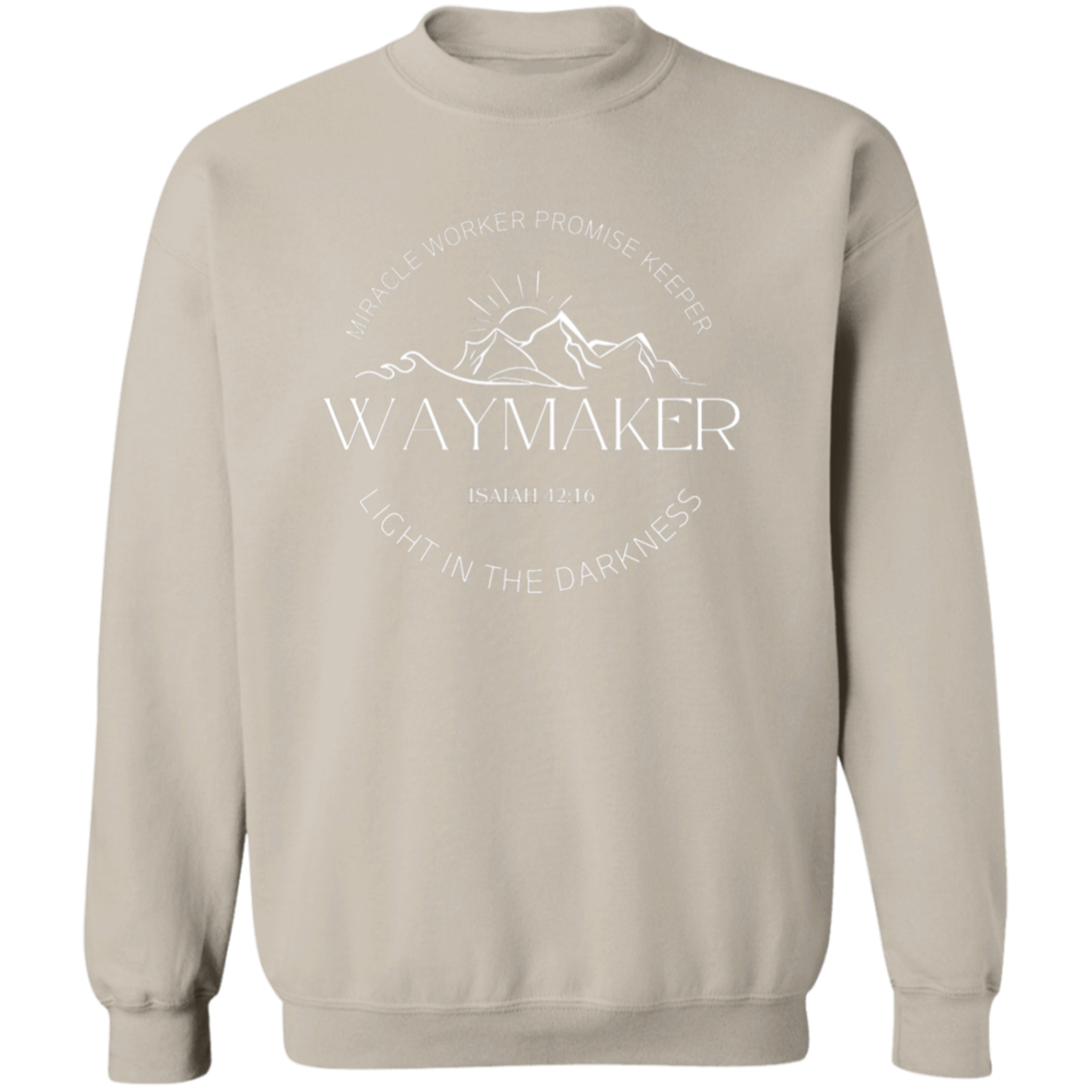 Waymaker Sweatshirt, Faith Sweatshirt, Christian Sweatshirt, Jesus Sweatshirt, Bible Verse, Faith Shirt, Christian Gift