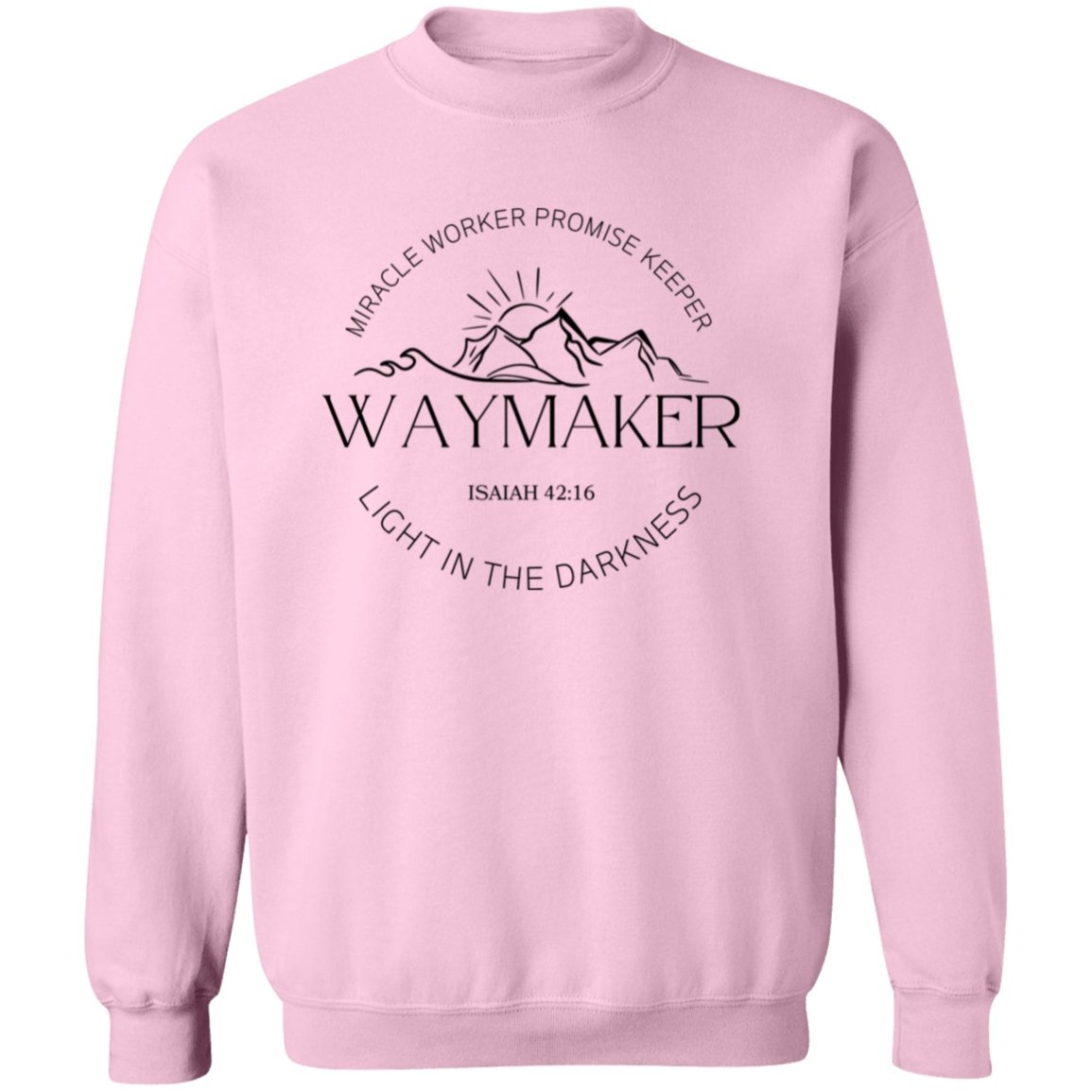 Waymaker Sweatshirt, Faith Sweatshirt, Christian Sweatshirt, Jesus Sweatshirt, Bible Verse, Faith Shirt, Christian Gift