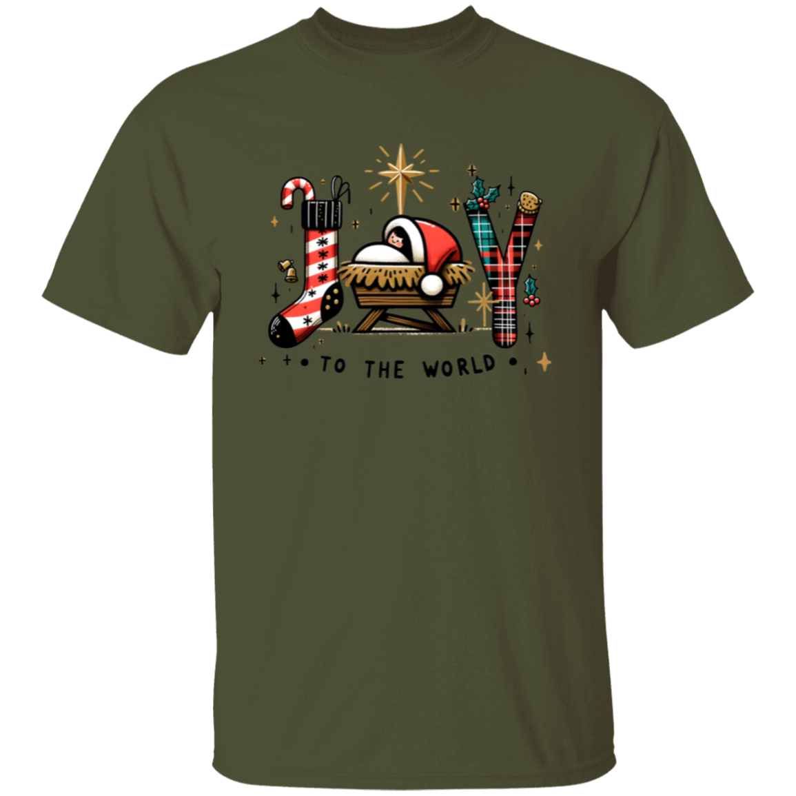 Joy To The World Christmas T-Shirt