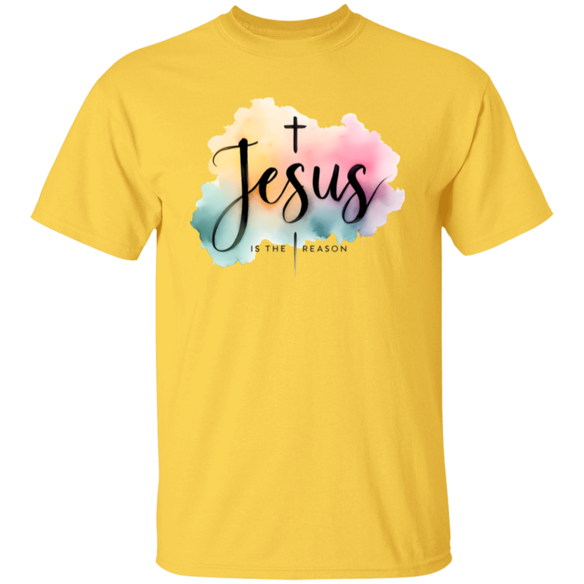 Jesus Is The Reason | Watercolor | T-Shirt