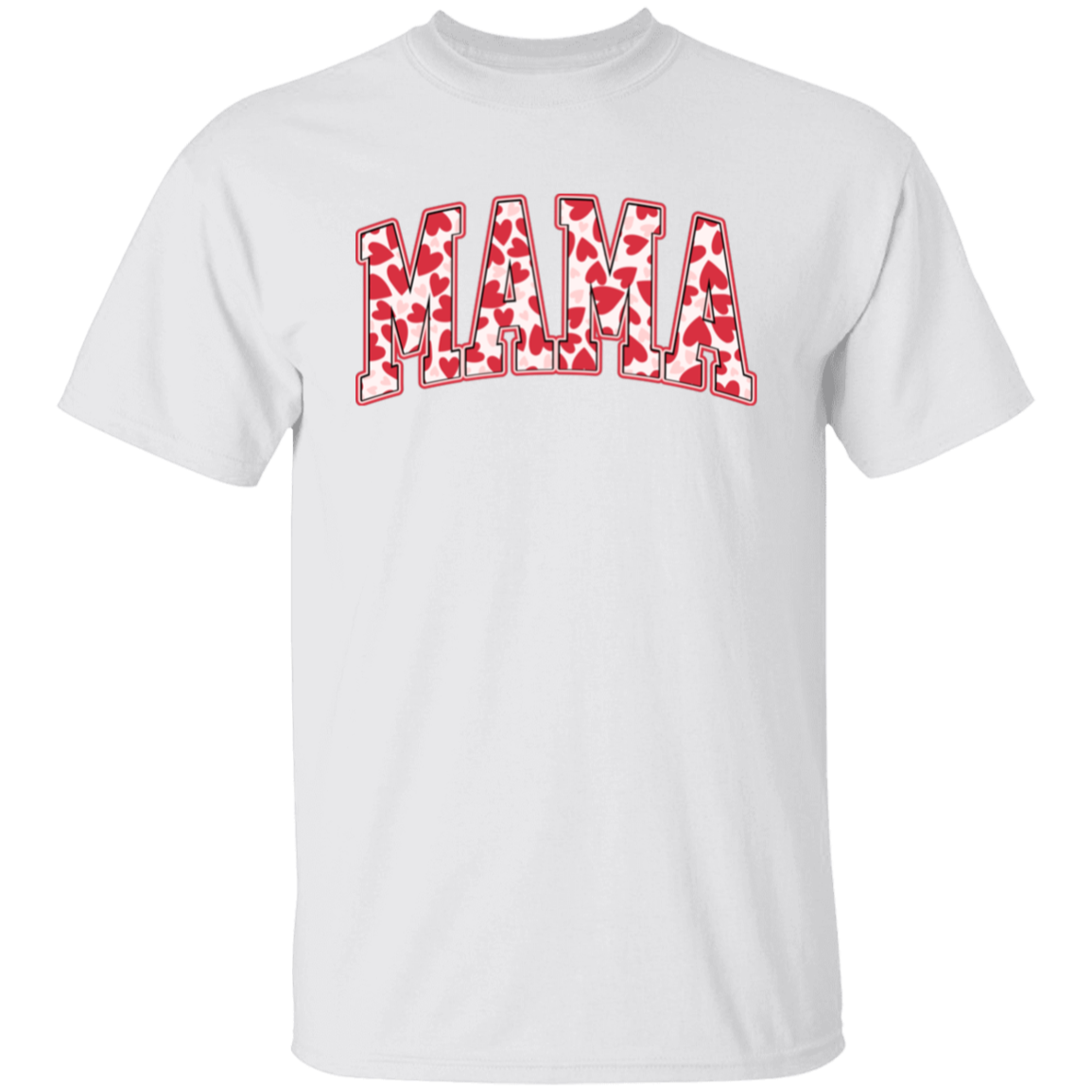 MAMA Hearts Letterman | T-Shirt