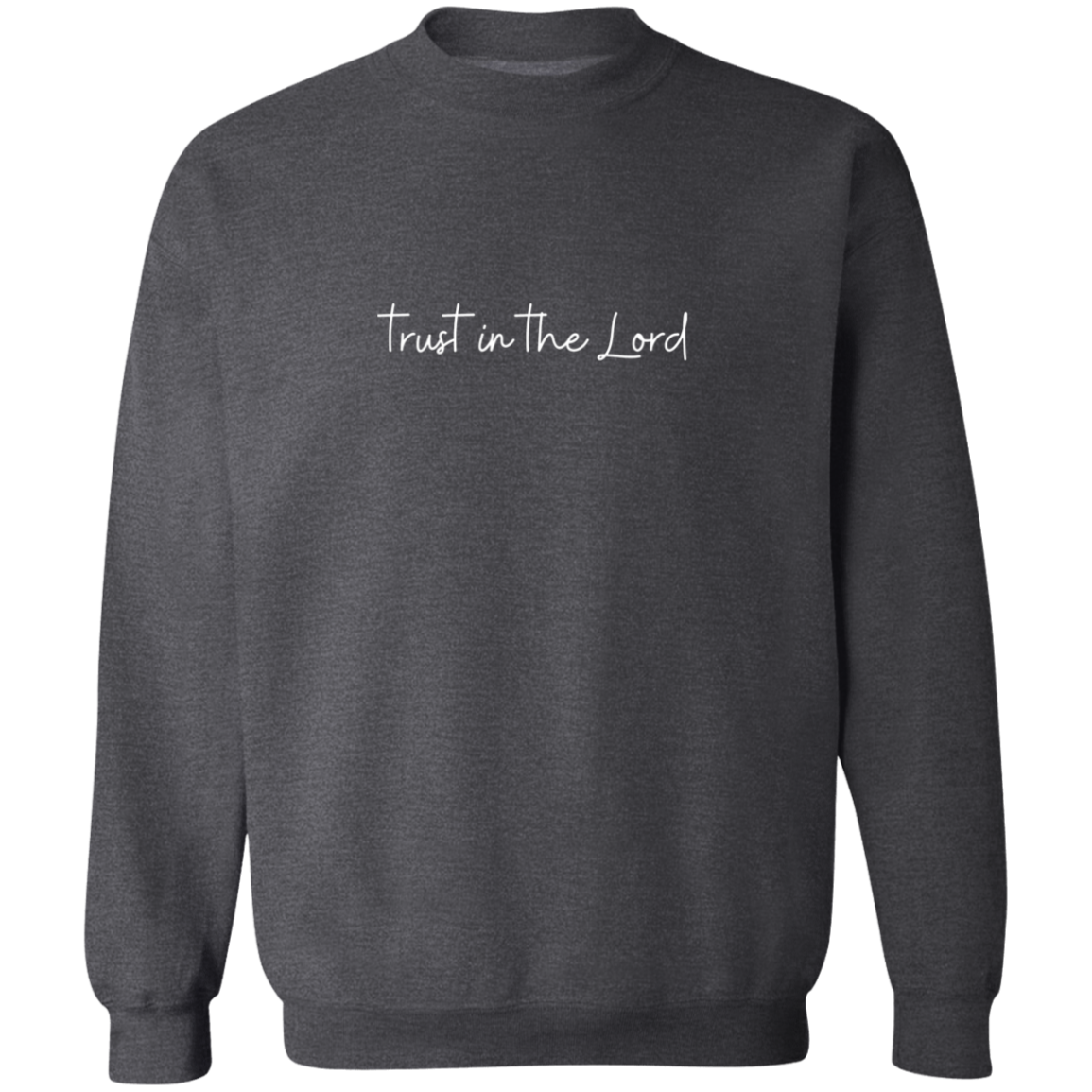 Trust in the Lord Sweatshirt Christian Sweatshirts Christian Gift Faith Sweatshirt Jesus Sweater