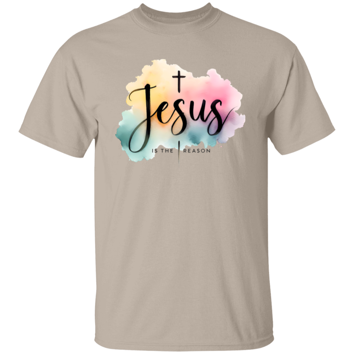 Jesus Is The Reason | Watercolor | T-Shirt