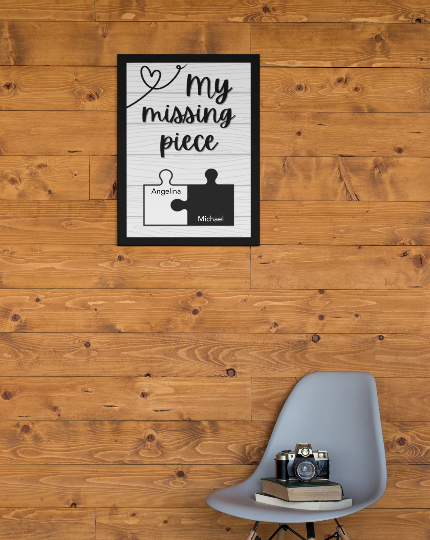 PERSONALIZED | My Missing Puzzle Piece | Canvas