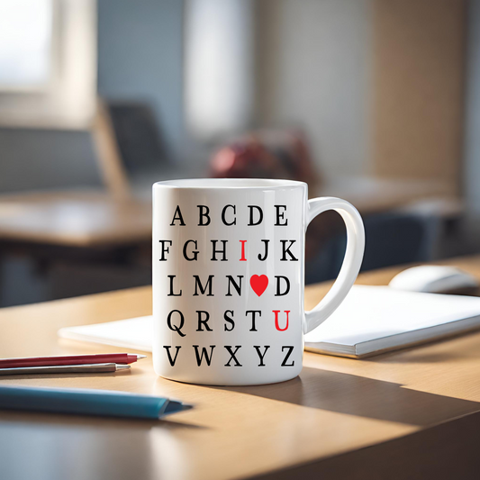 ABC | I Love You | Ceramic Mug