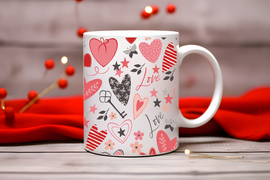 Love Hearts | Ceramic Mug