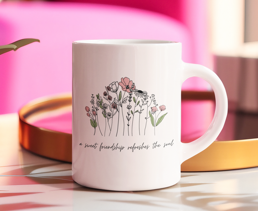 Sweet Friendship | Proverbs 27:9 | Ceramic Mug