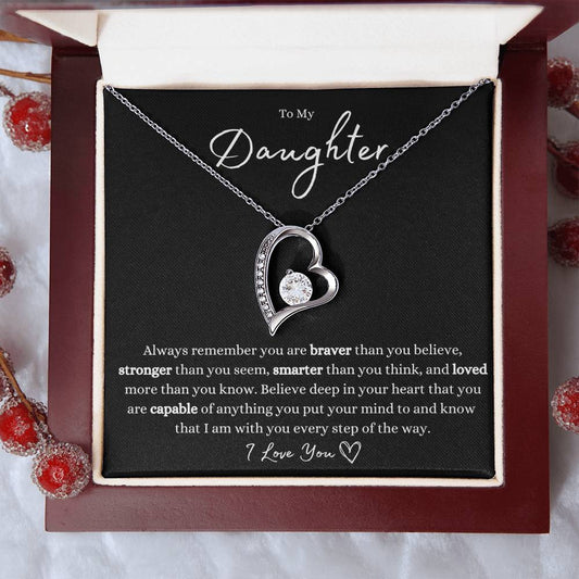 To My Daughter | Forever Love Necklace