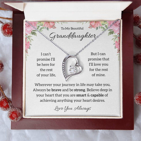To My Granddaughter | Forever Love Necklace