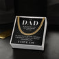 To My Dad | Cuban Link Chain