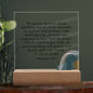 DO NOT BE ANXIOUS | PHILLIPIANS 4:6-7 | ACRYLIC PLAQUE