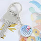 DAUGHTER OF A KING KEYCHAIN, Christian keychain, faith keychain