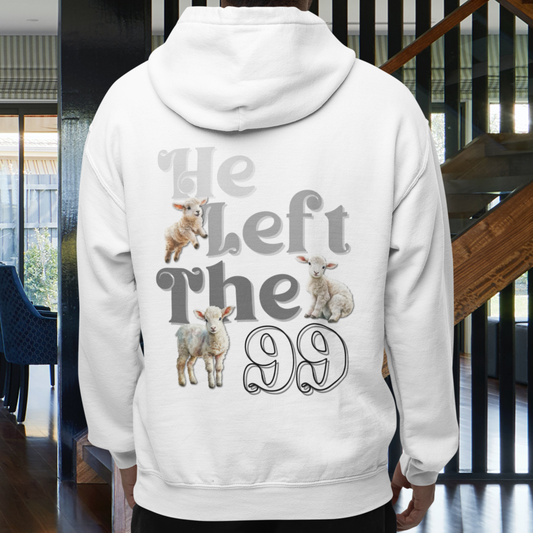 He Left The 99 | Pullover Hoodie
