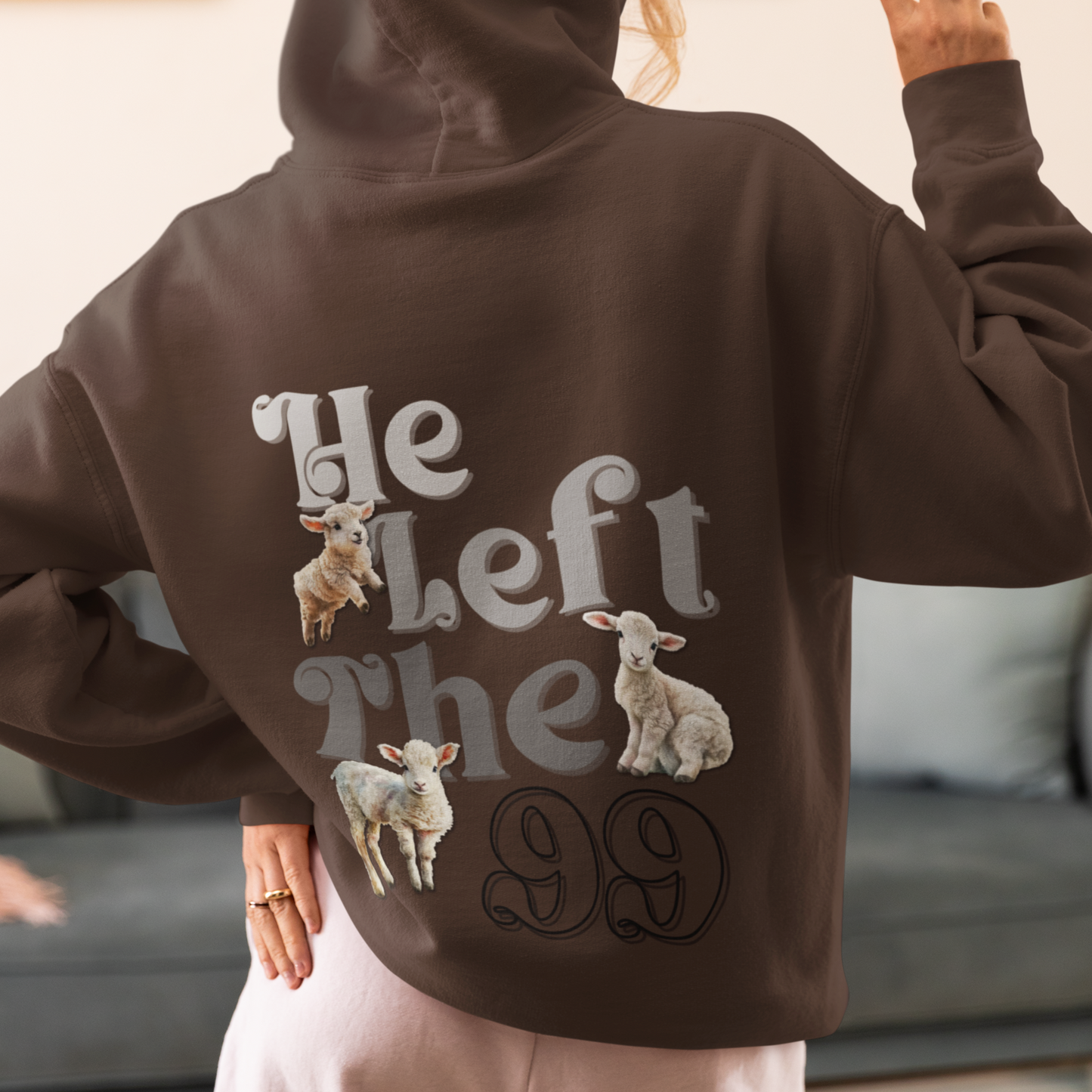He Left The 99 | Pullover Hoodie