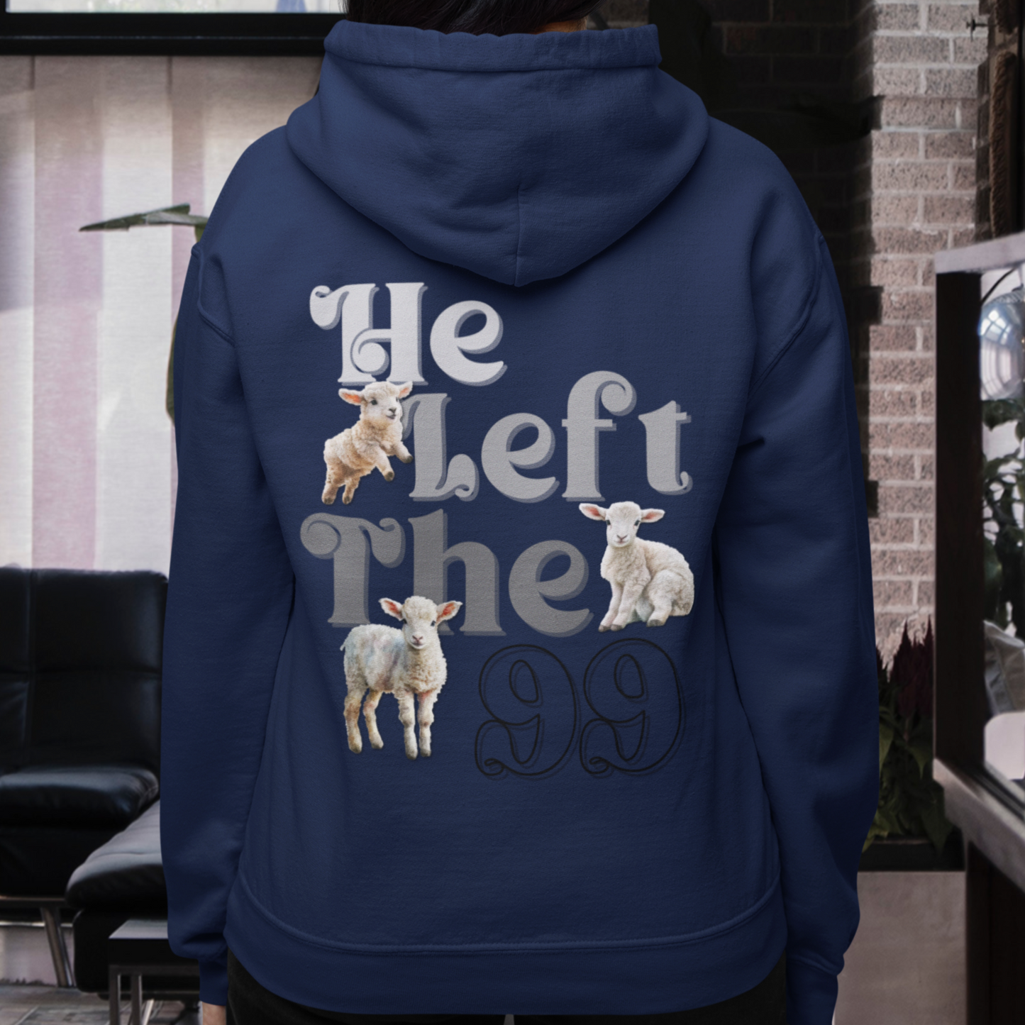 He Left The 99 | Pullover Hoodie