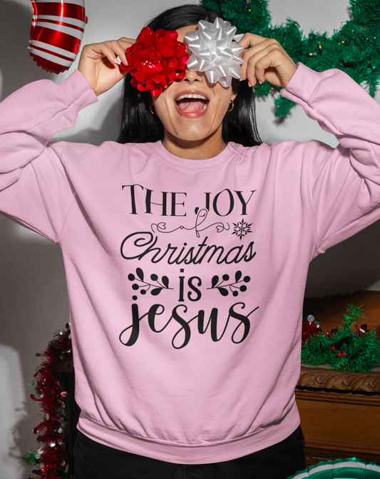 THE JOY OF CHRISTMAS IS JESUS SWEATSHIRT, Christian Christmas sweater, Jesus sweatshirt