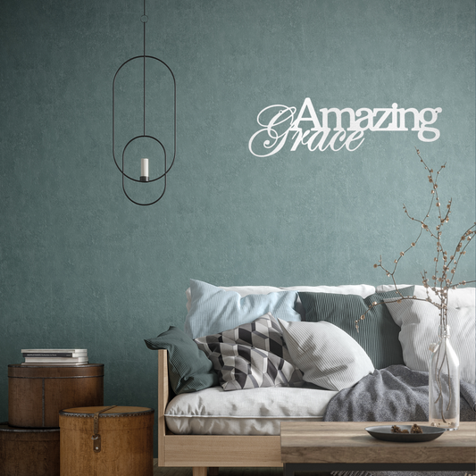 Amazing Grace - Steel Sign