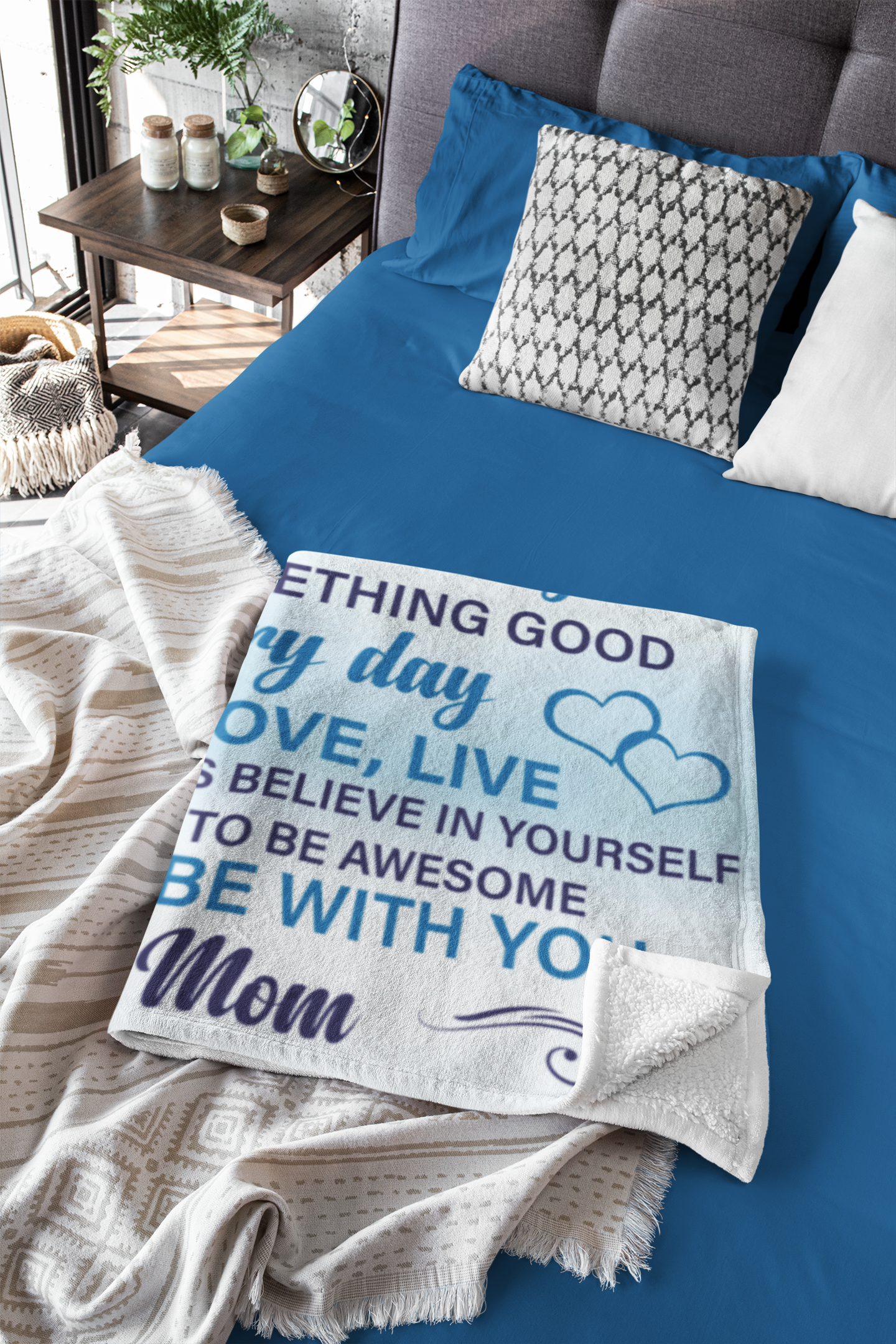 To my Daughter Just do your best | Love Mom | Arctic Fleece Blanket