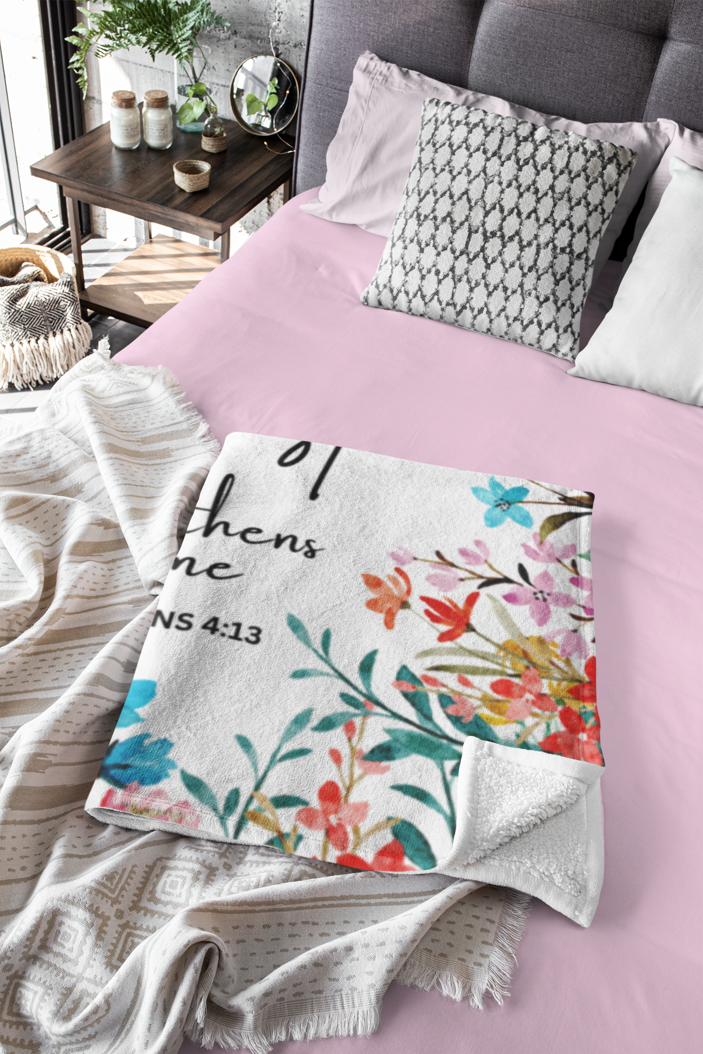 Philippians 4:13 |  Arctic Fleece Blanket 50x60