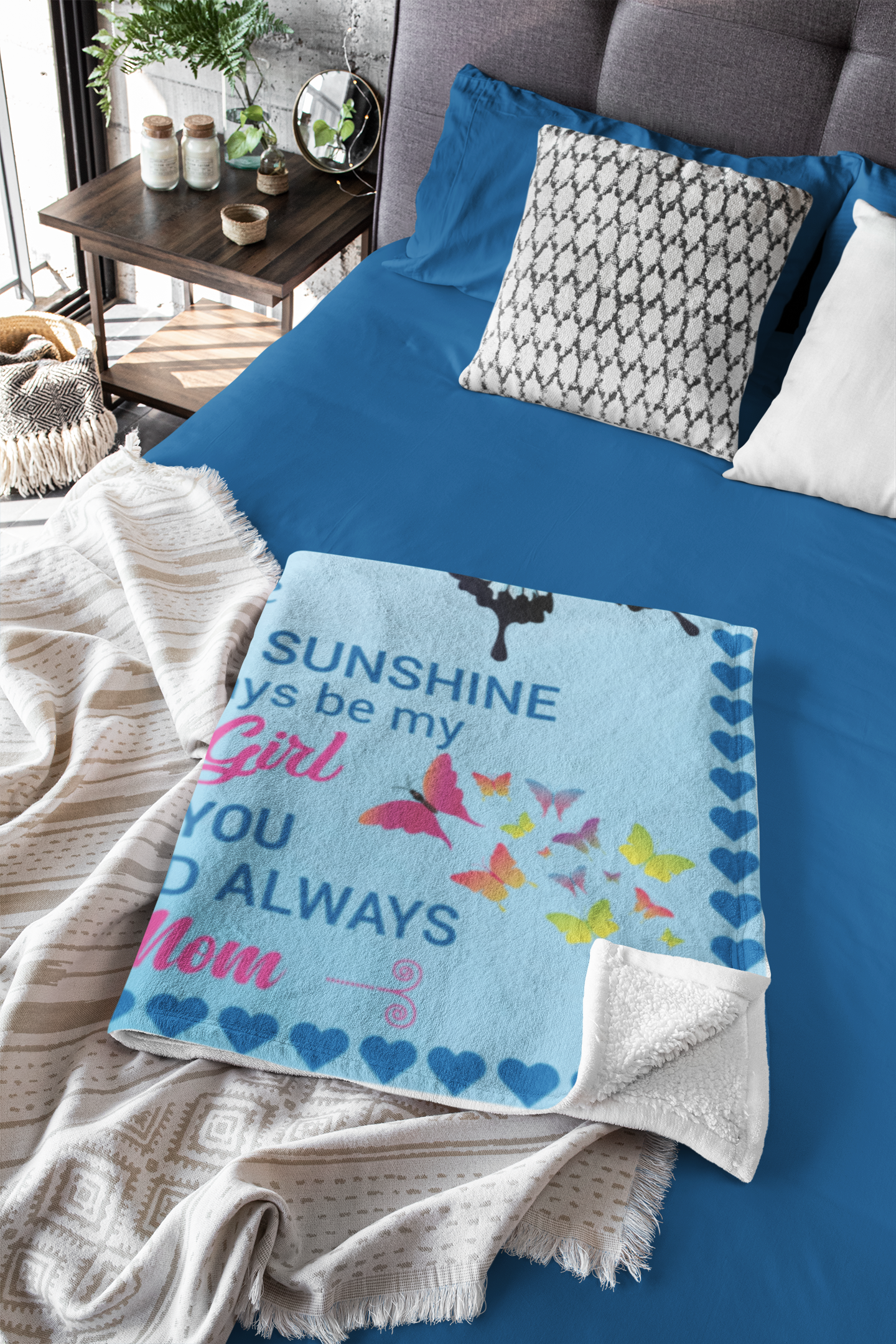 To my Daughter Never Forget | From Mom | Arctic Fleece Blanket