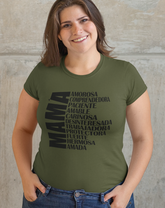 MAMA | Black | T-shirt