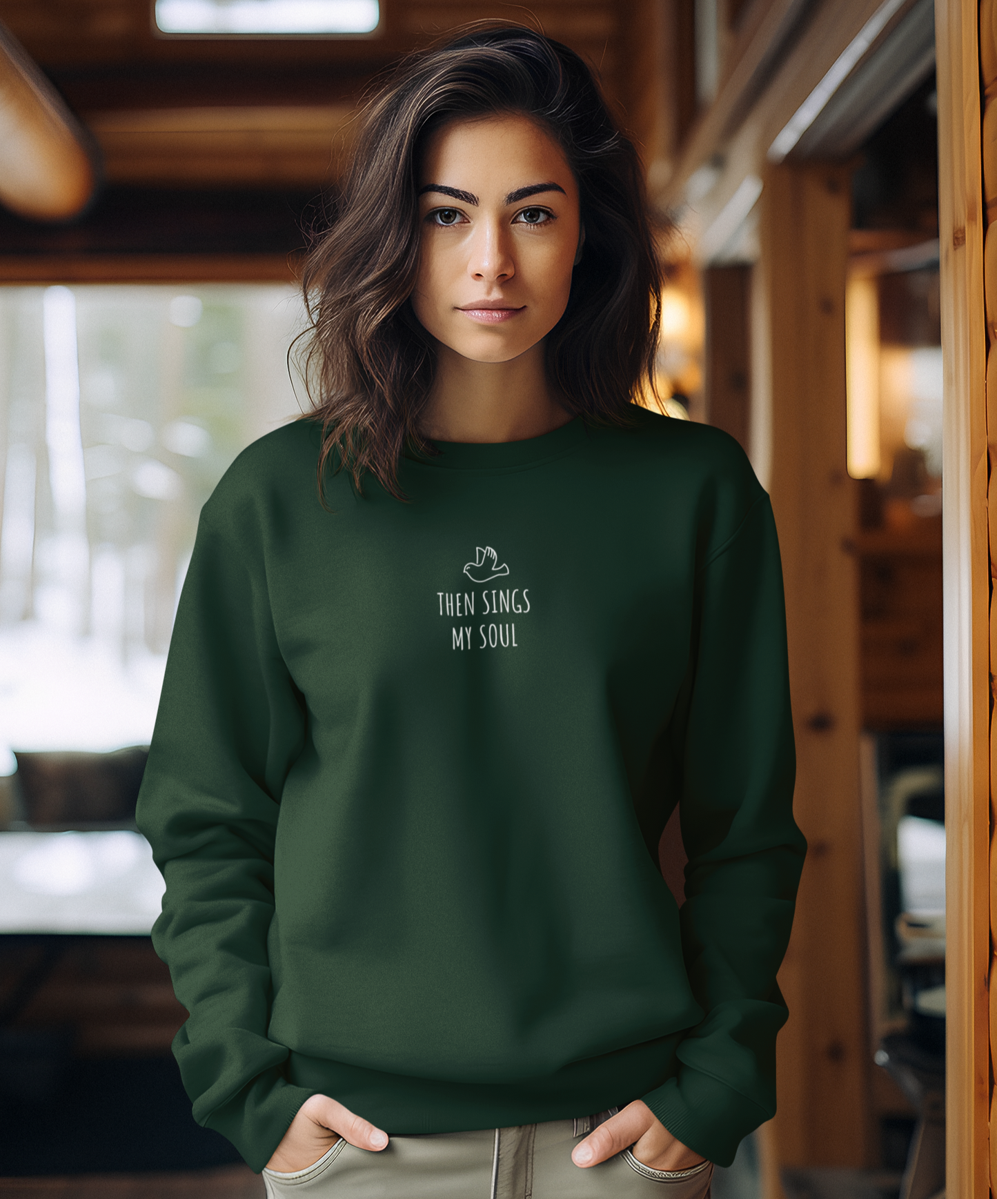 THEN SINGS MY SOUL how great thou art, Christian sweatshirt, Jesus crewneck