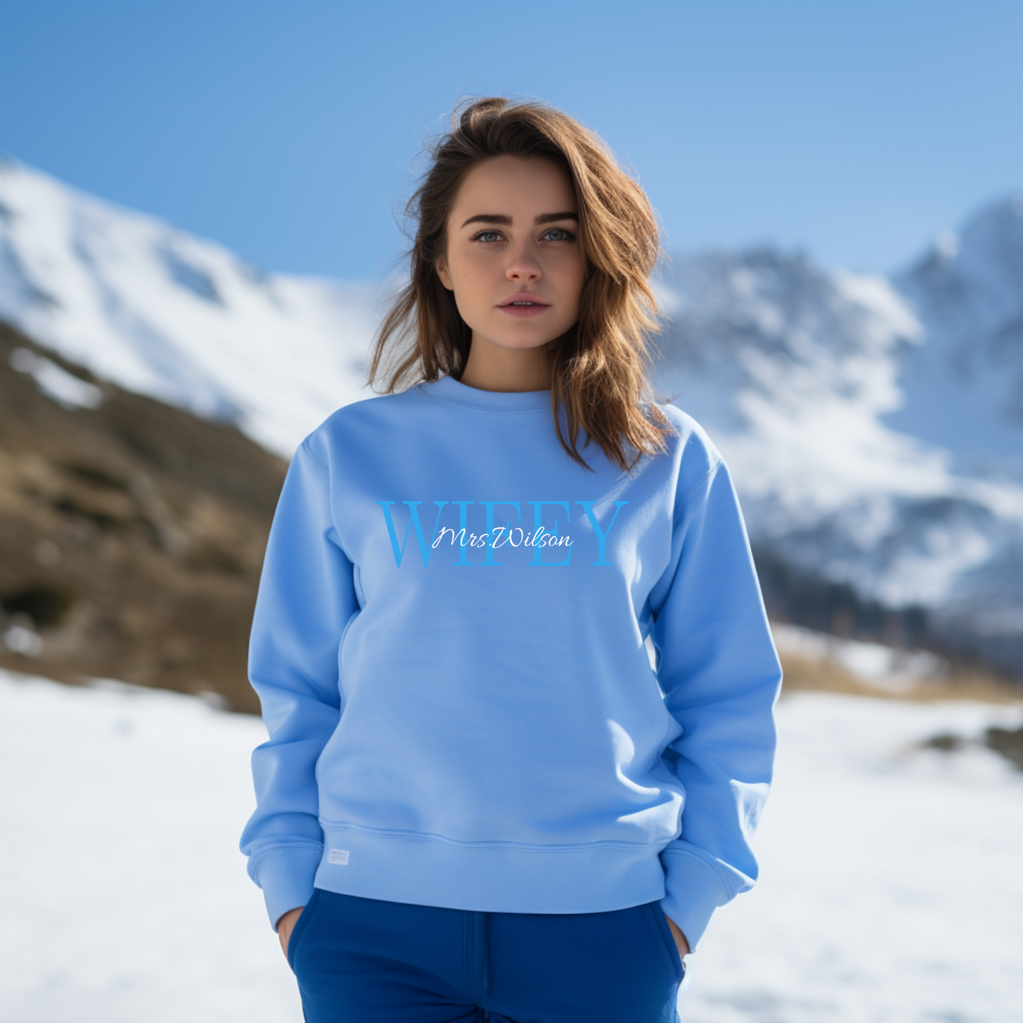 PERSONALIZED | WIFEY | Sweatshirt