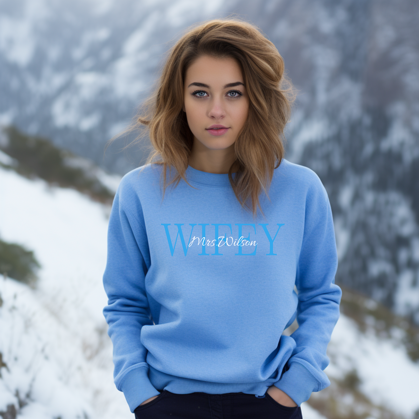 PERSONALIZED | WIFEY | Sweatshirt