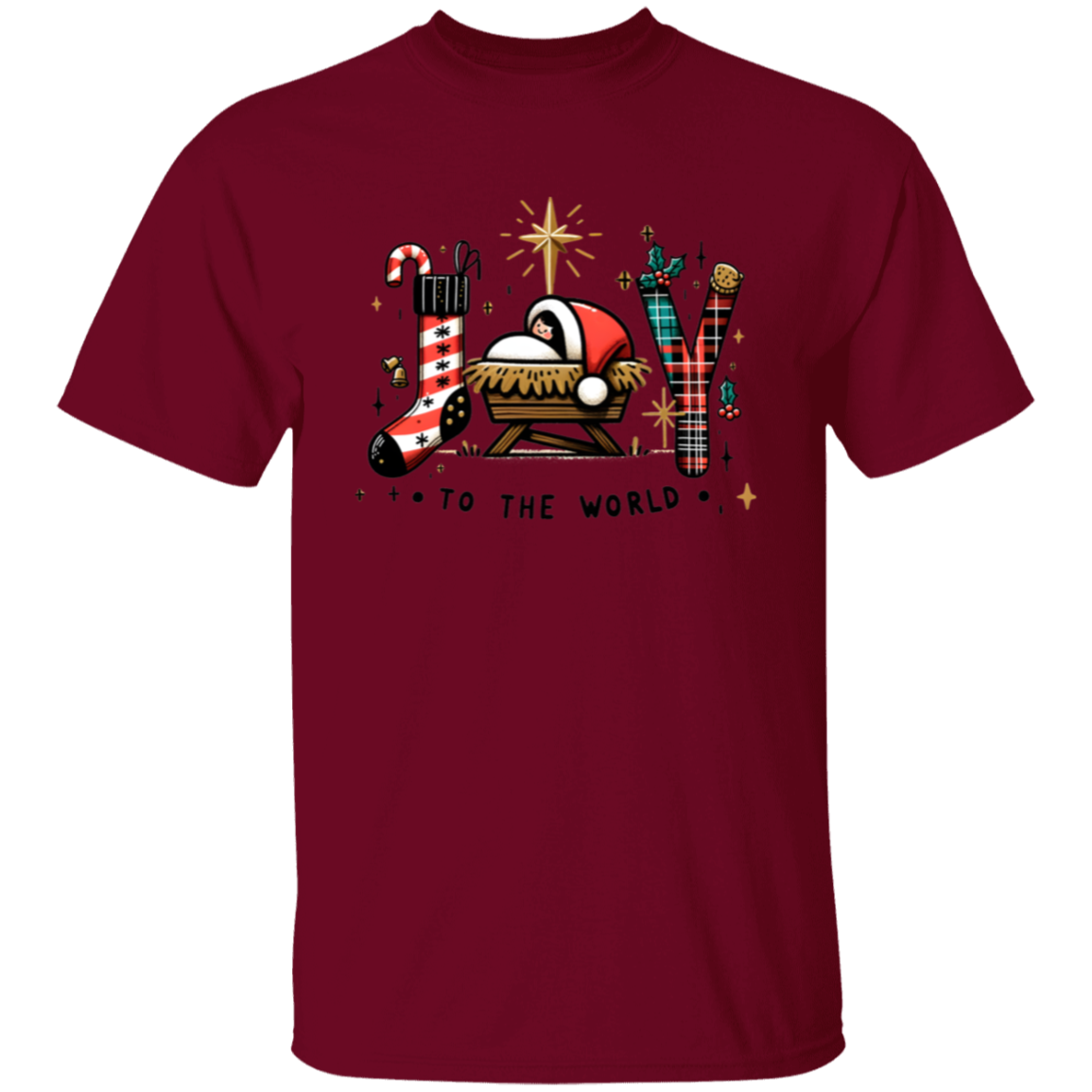 Joy To The World Christmas T-Shirt