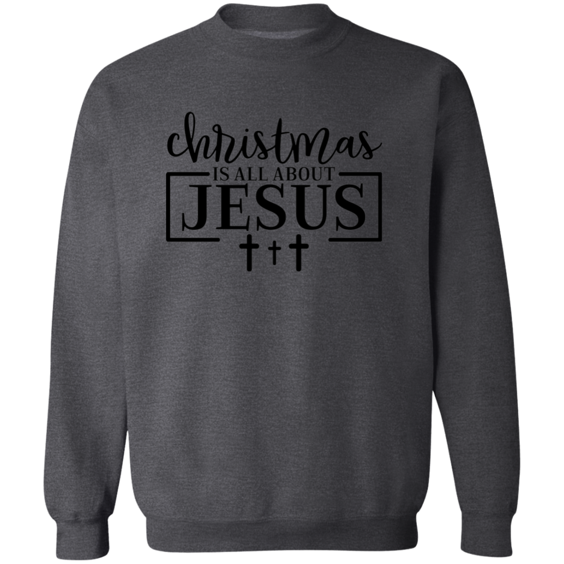 CHRISTMAS IS ALL ABOUT JESUS SWEATSHIRT, Christian Christmas sweater, Jesus sweatshirt