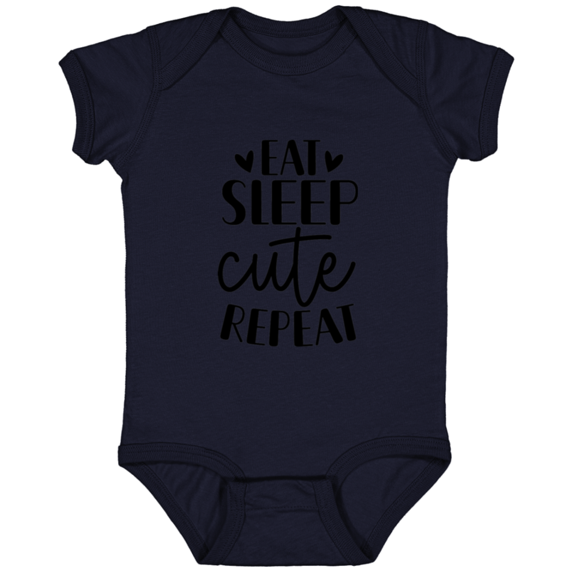 Eat Sleep Cute Repeat | Infant Fine Jersey Onesie