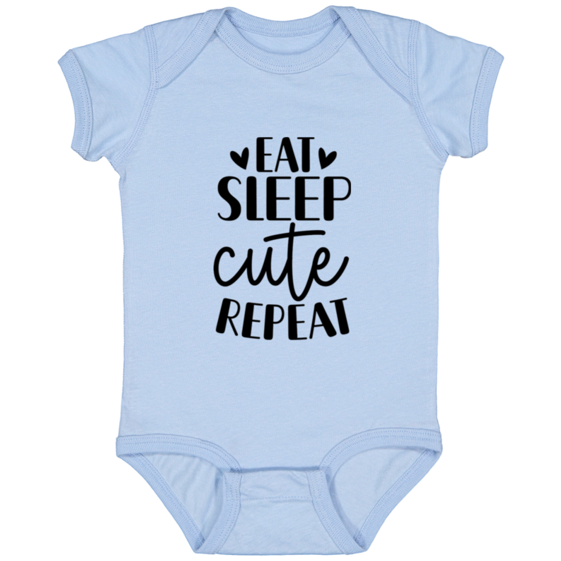 Eat Sleep Cute Repeat | Infant Fine Jersey Onesie