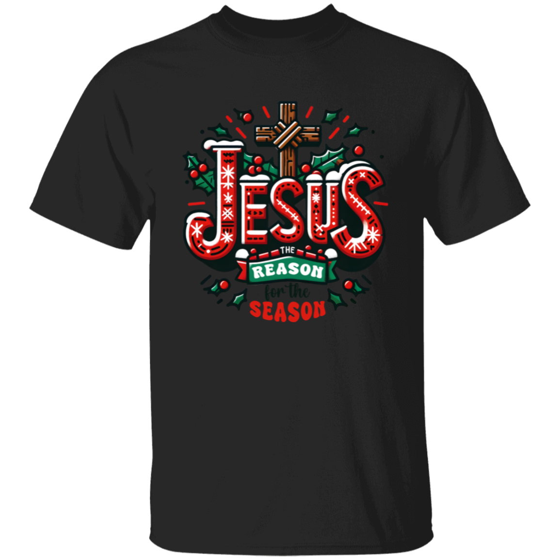 Jesus The Reason For The Season Christmas T-Shirt