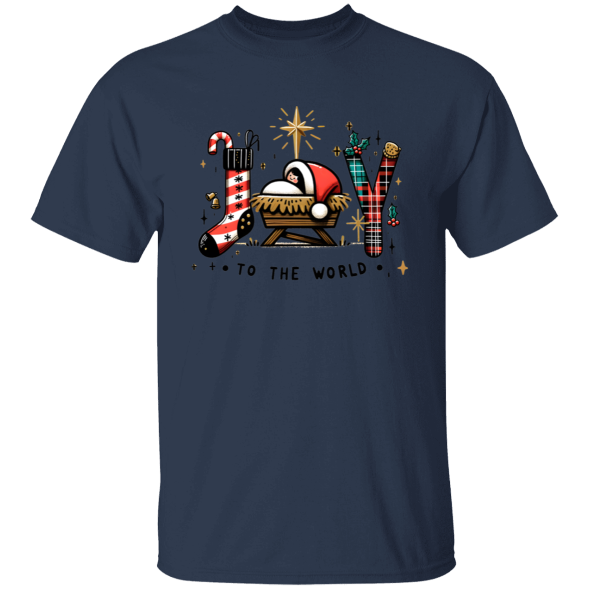 Joy To The World Christmas T-Shirt