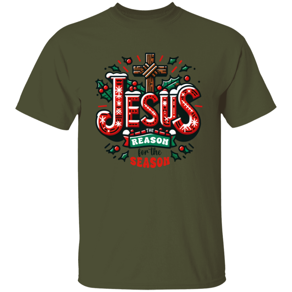 Jesus The Reason For The Season Christmas T-Shirt