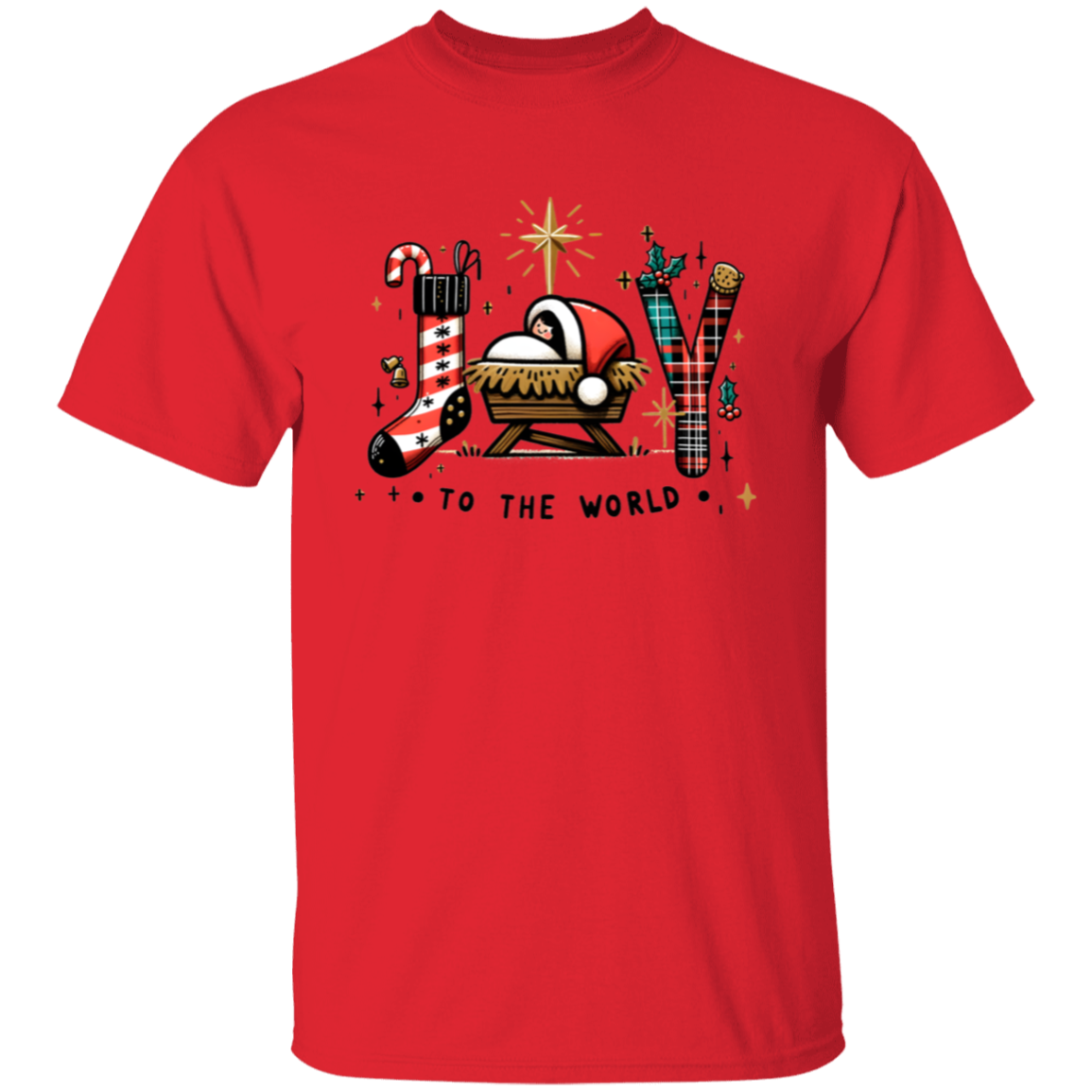 Joy To The World Christmas T-Shirt