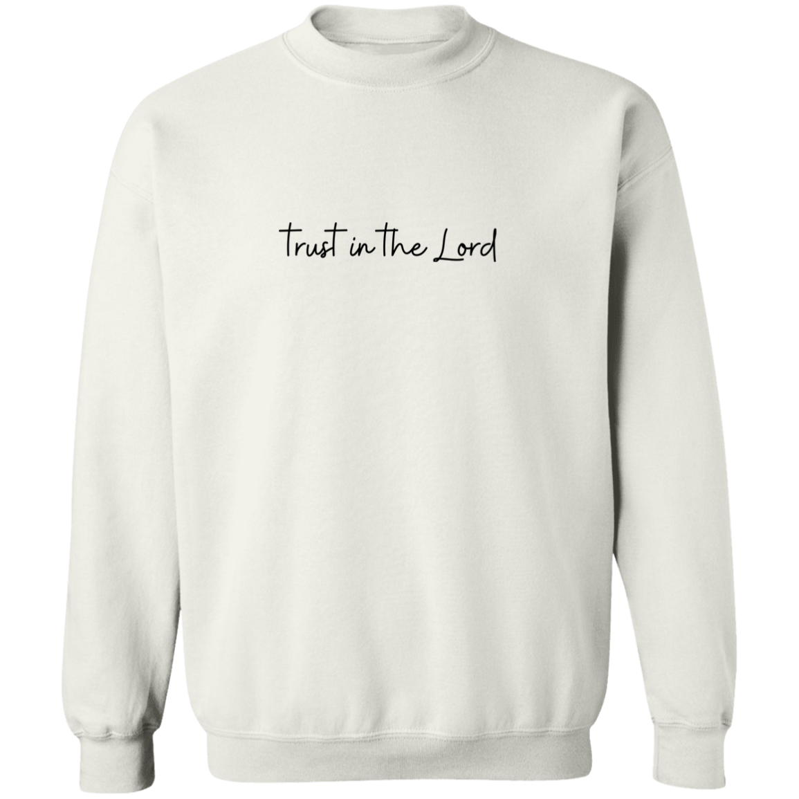 Trust in the Lord Sweatshirt Christian Sweatshirts Christian Gift Faith Sweatshirt Jesus Sweater