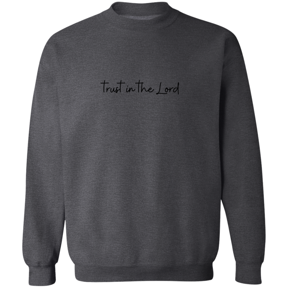 Trust in the Lord Sweatshirt Christian Sweatshirts Christian Gift Faith Sweatshirt Jesus Sweater