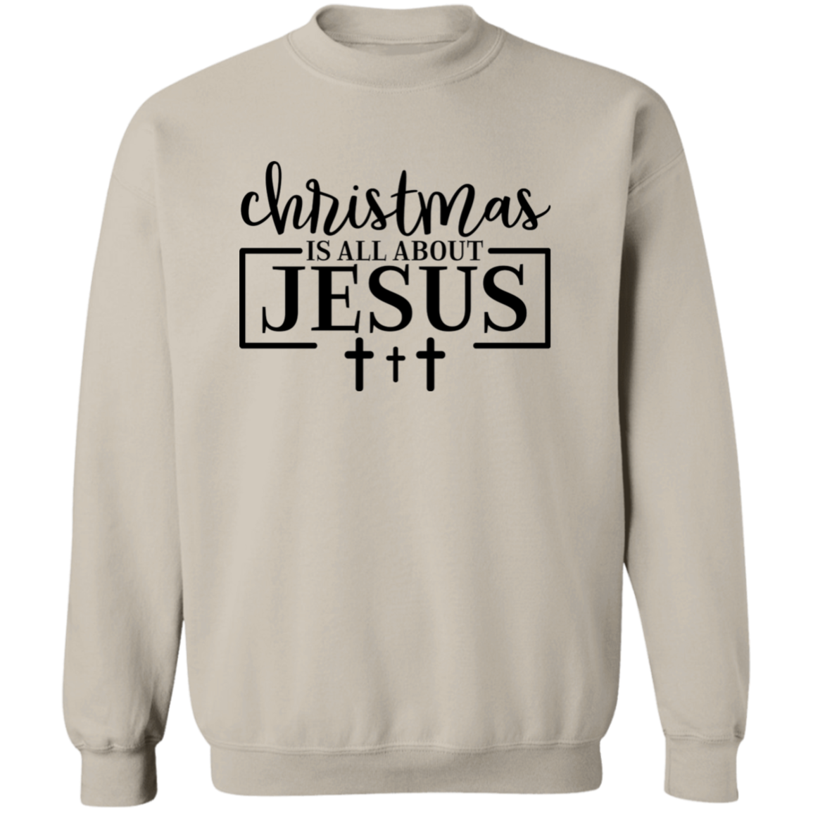 CHRISTMAS IS ALL ABOUT JESUS SWEATSHIRT, Christian Christmas sweater, Jesus sweatshirt