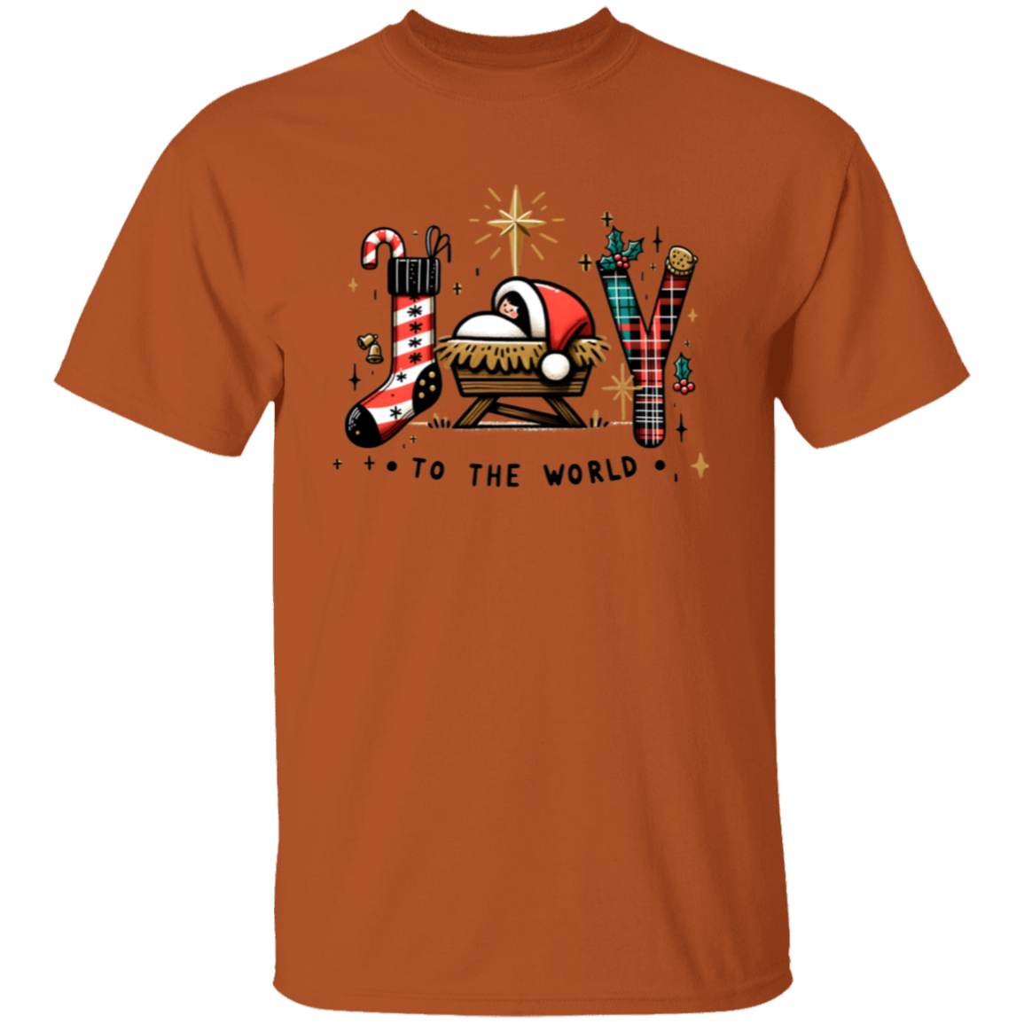 Joy To The World Christmas T-Shirt