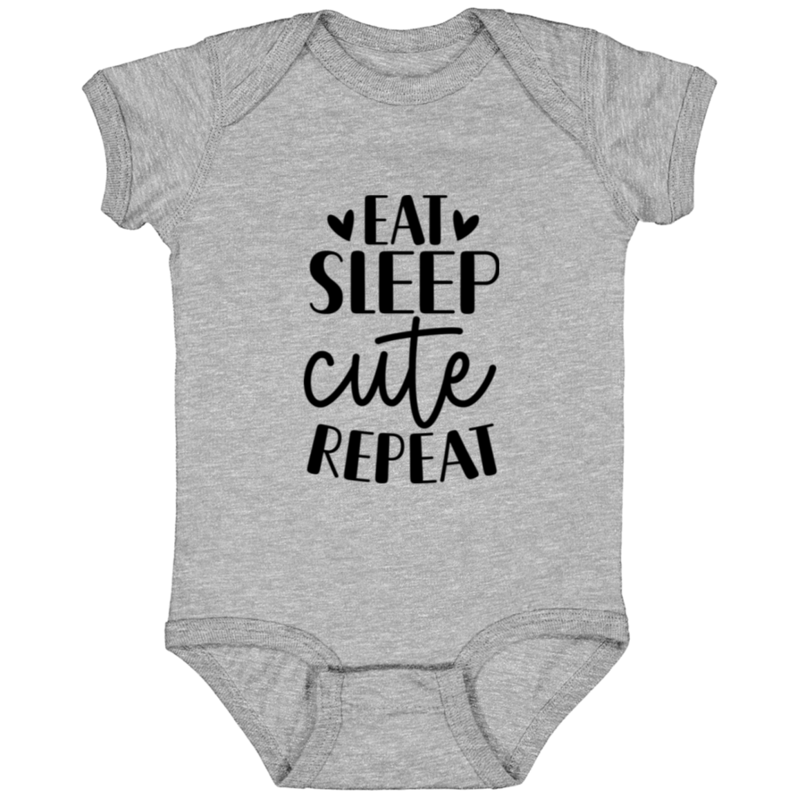 Eat Sleep Cute Repeat | Infant Fine Jersey Onesie