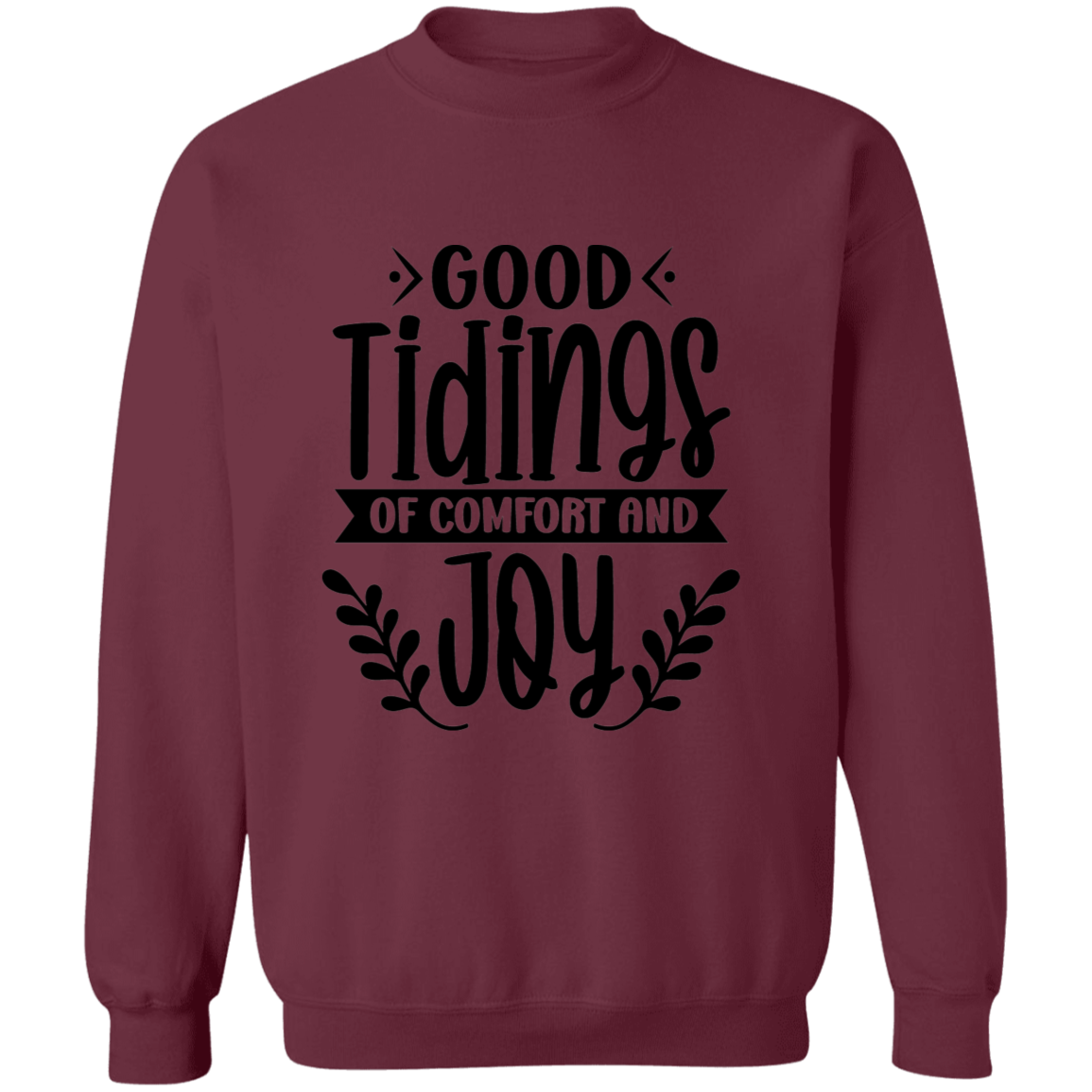 GOOD TIDINGS OF COMFORT AND JOY SWEATSHIRT, Christian Christmas sweater, Jesus sweater