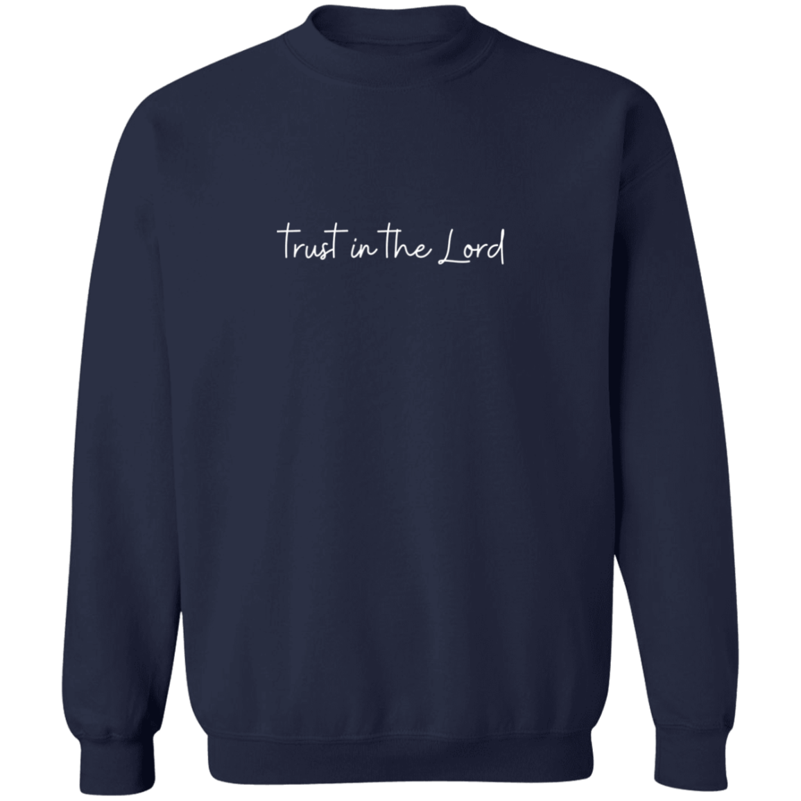 Trust in the Lord Sweatshirt Christian Sweatshirts Christian Gift Faith Sweatshirt Jesus Sweater