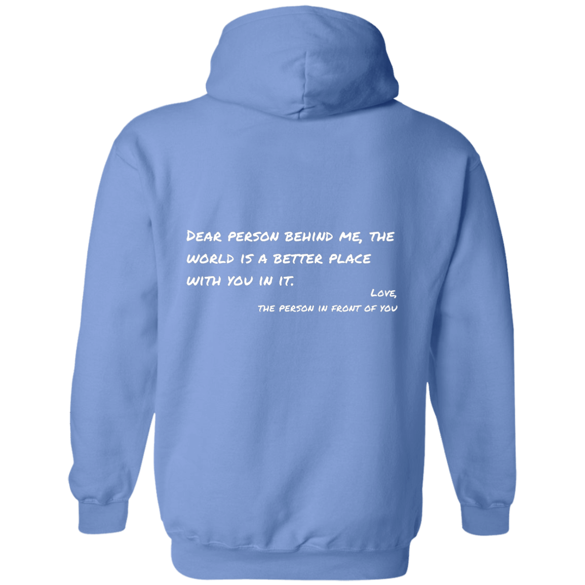 DEAR PERSON BEHIND ME | YOU ARE ENOUGH | Pullover Hoodie