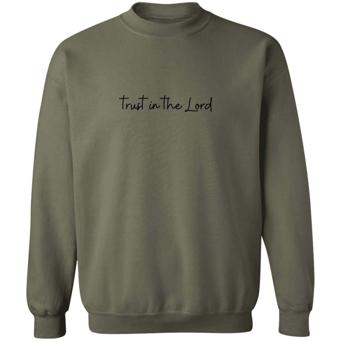 Trust in the Lord Sweatshirt Christian Sweatshirts Christian Gift Faith Sweatshirt Jesus Sweater