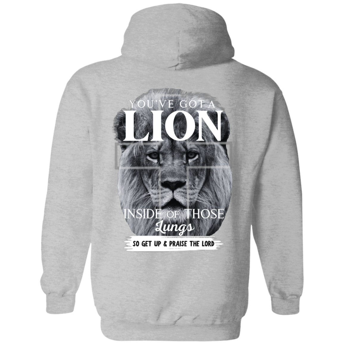 You've Got A Lion Inside of Those Lungs Hoodie, Christian Hoodie, Faith Hoodie, Bible Verse Hoodie, Vintage Jesus Hoodie